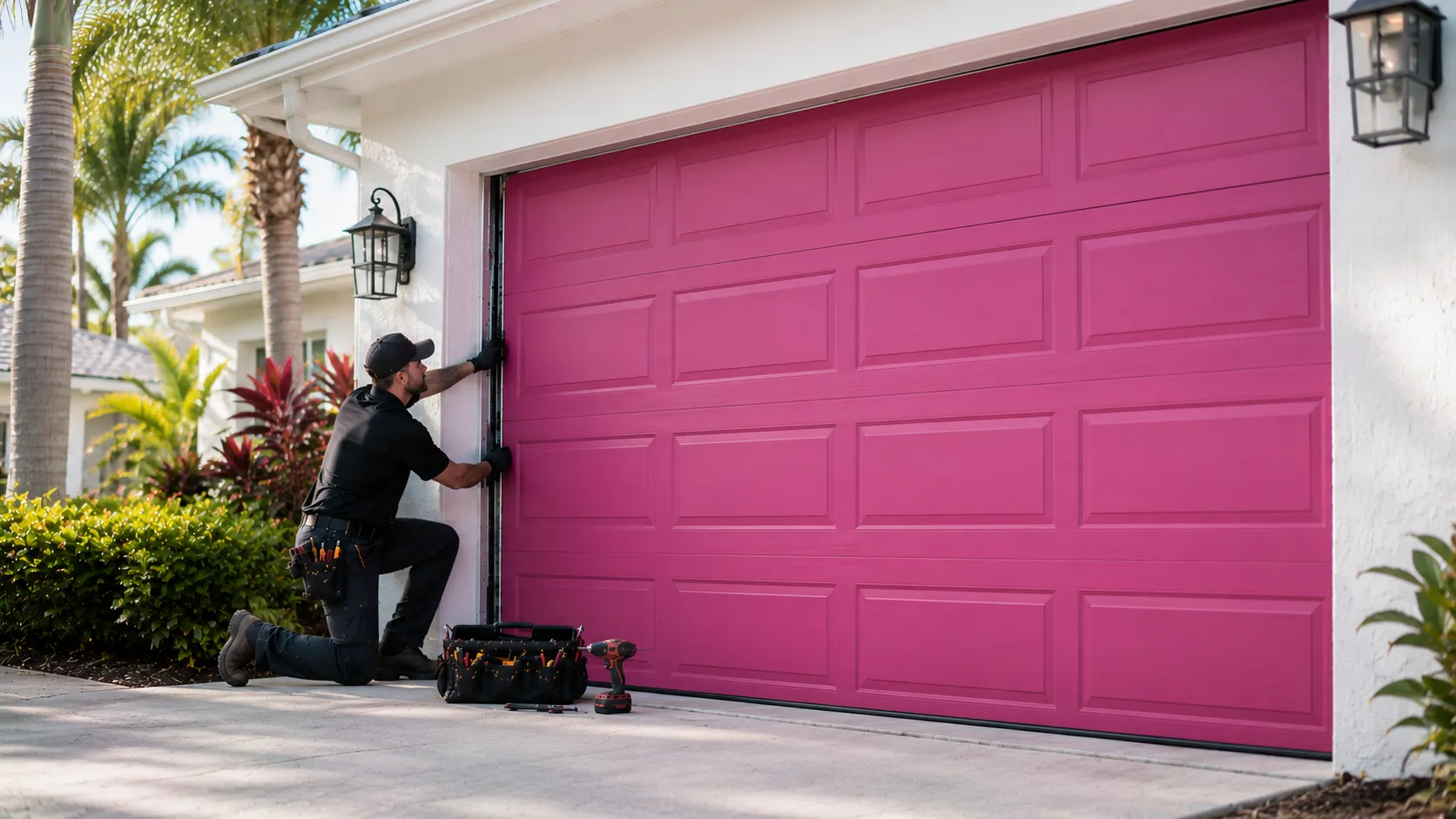 New Garage Door Installation for Murphy Homes