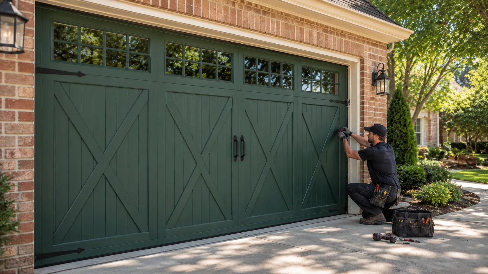 Garage doors we install