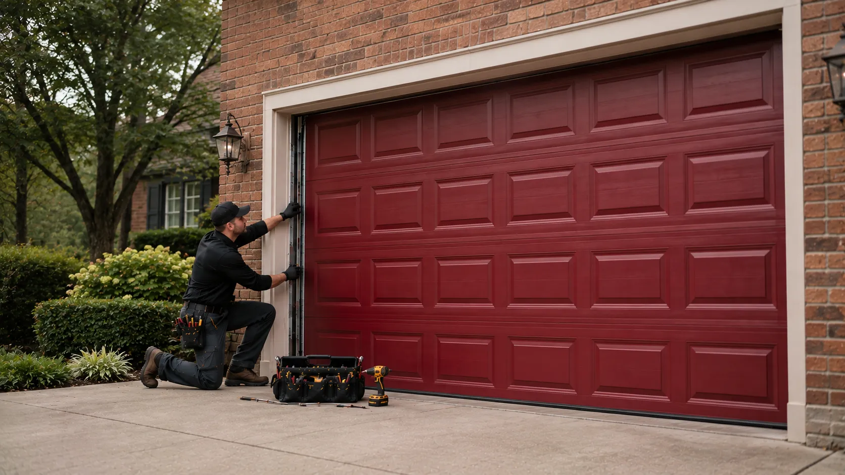 Tell us what’s wrong - Rockwall garage door service