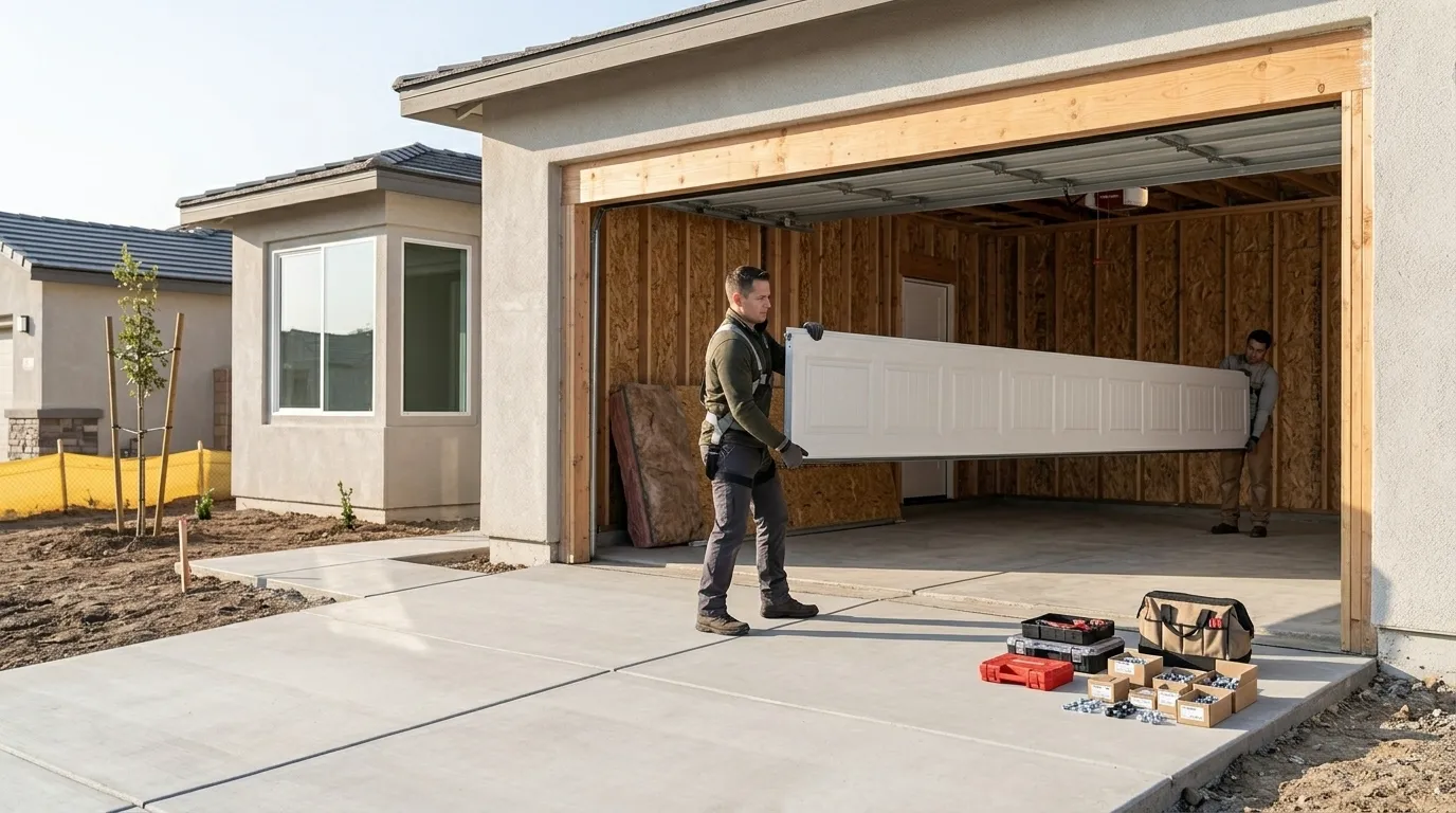 Commercial garage doors