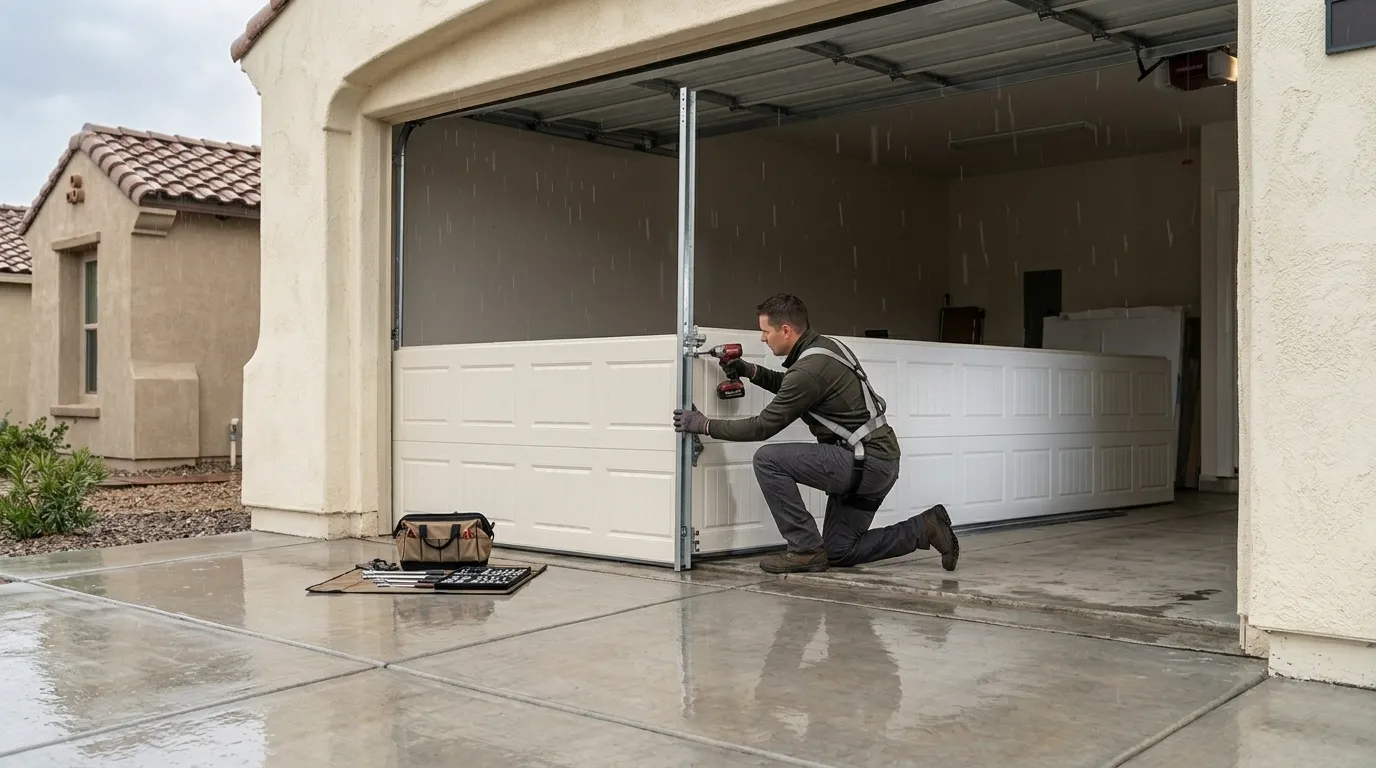 Commercial Garage Door in Rockwall