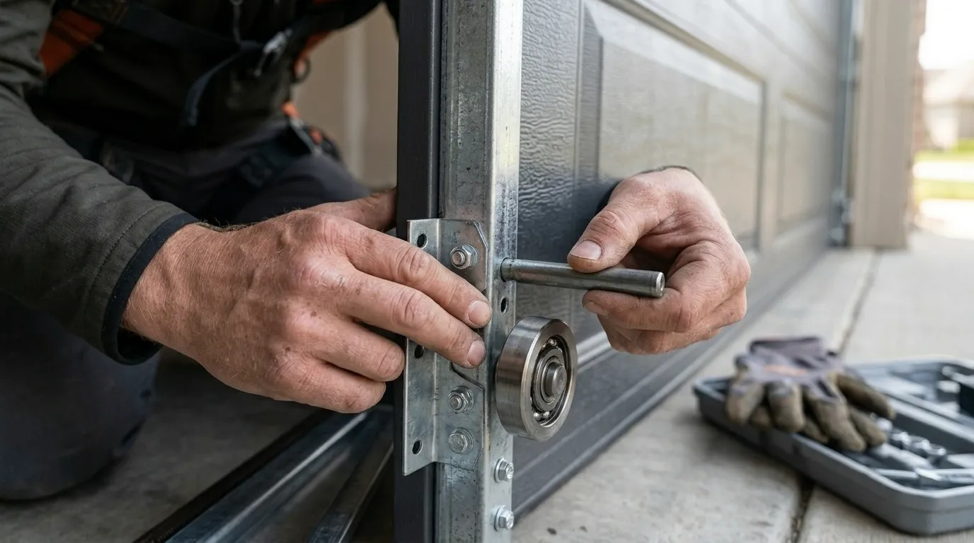 Commercial Garage Door in Rockwall