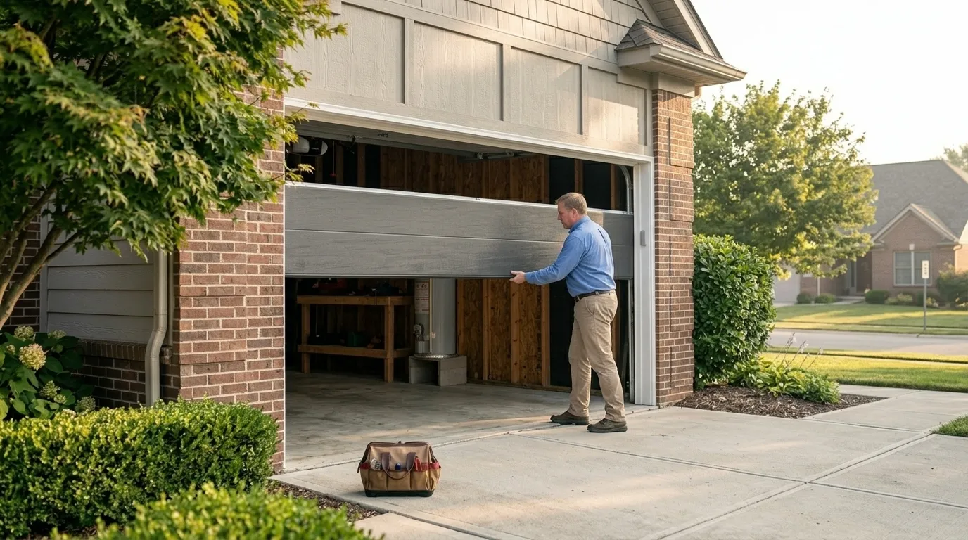 Garage Doors on Rockwall Homes Built Before Insulation Rules