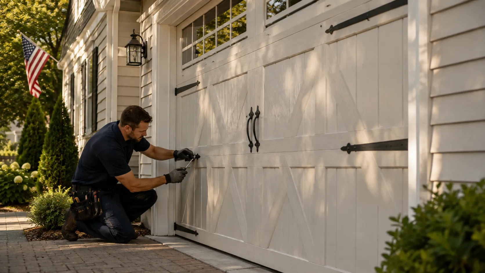 Clear, up-front plan - Rockwall garage door service