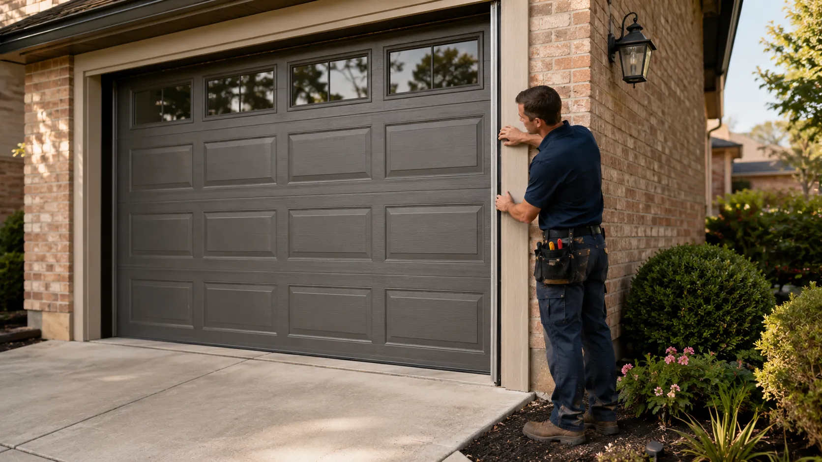 Clear, up-front plan - Rockwall garage door service