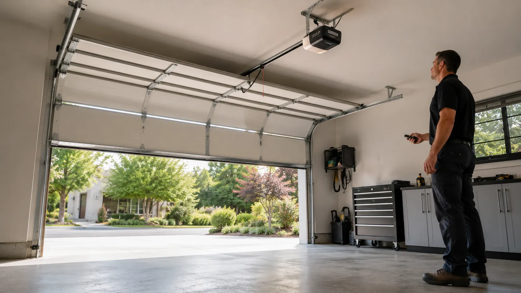 Clear, up-front plan - Rockwall garage door service