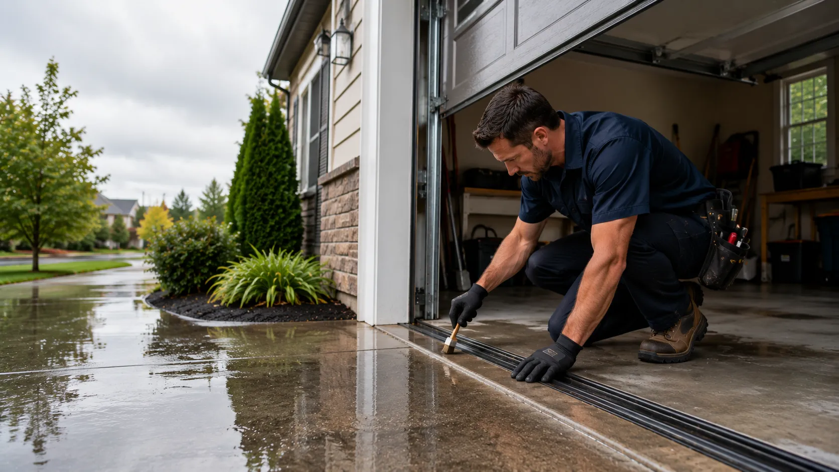 Clear, up-front plan - Rockwall garage door service