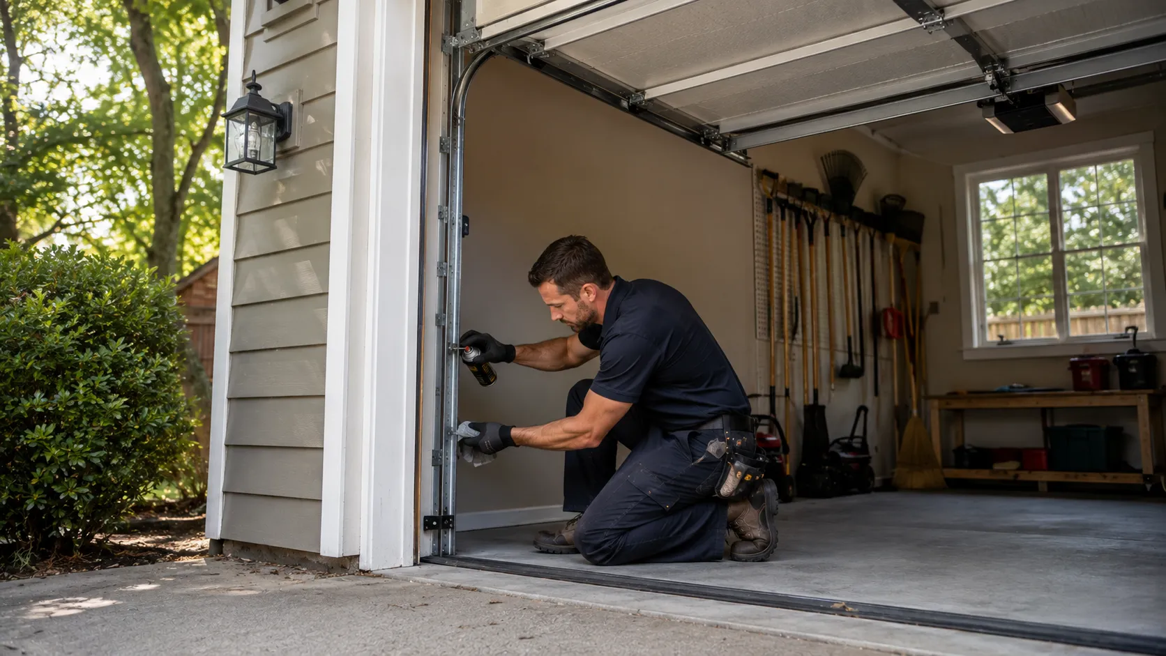 Clear, up-front plan - Rockwall garage door service
