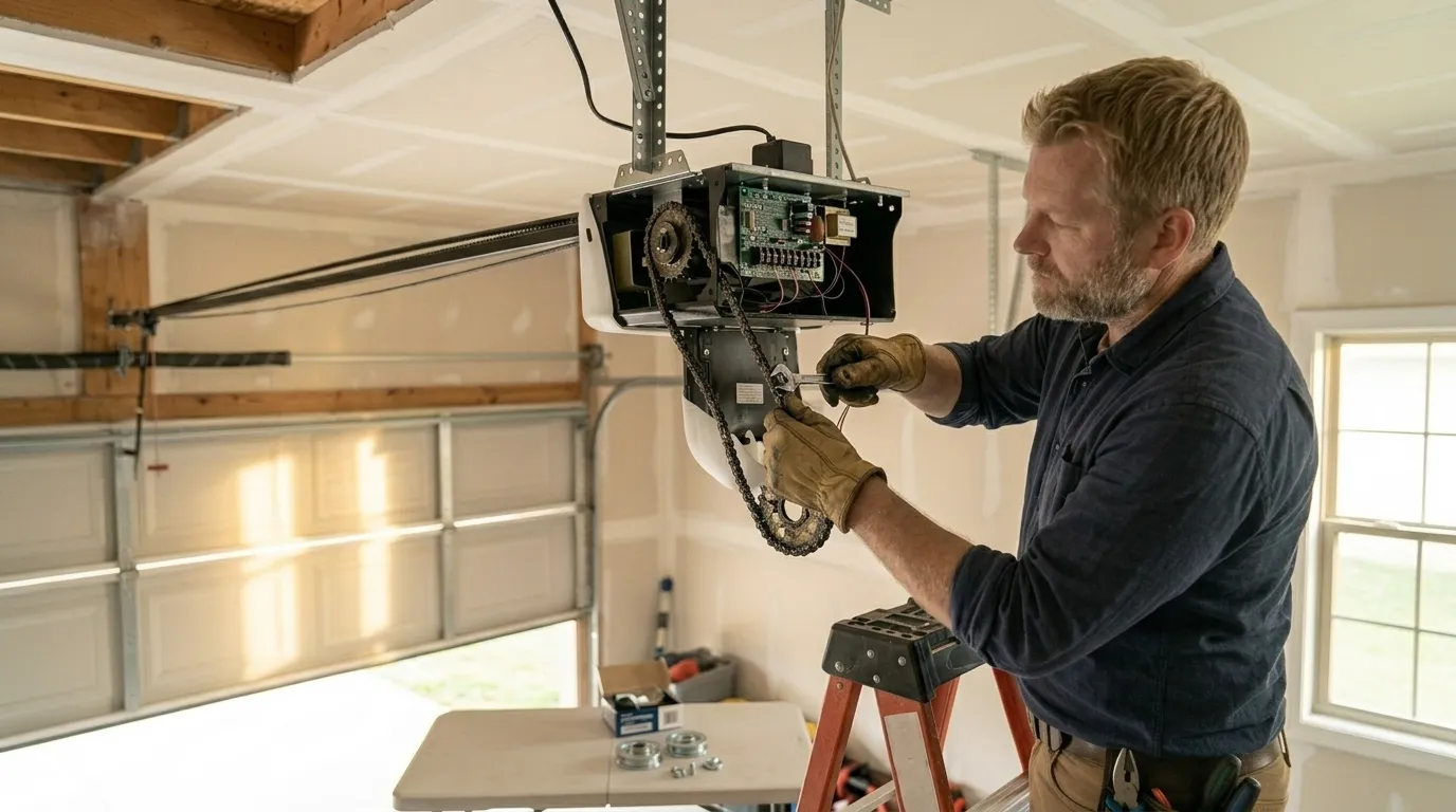 Repaired & tested - Rockwall garage door service