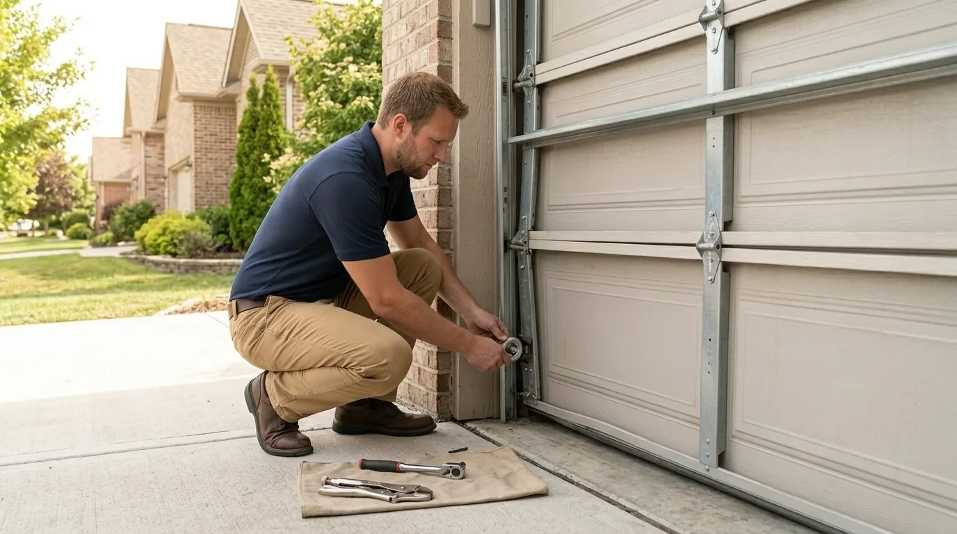 Repaired & tested - Rockwall garage door service