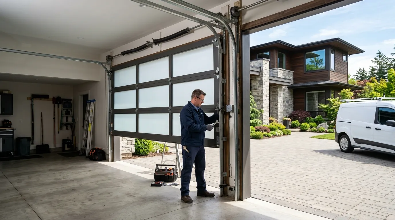 Repaired & tested - Rockwall garage door service