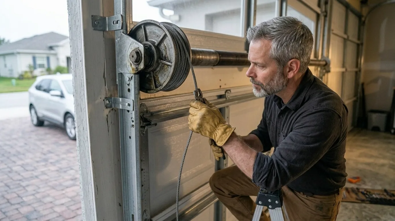 Repaired & tested - Rockwall garage door service