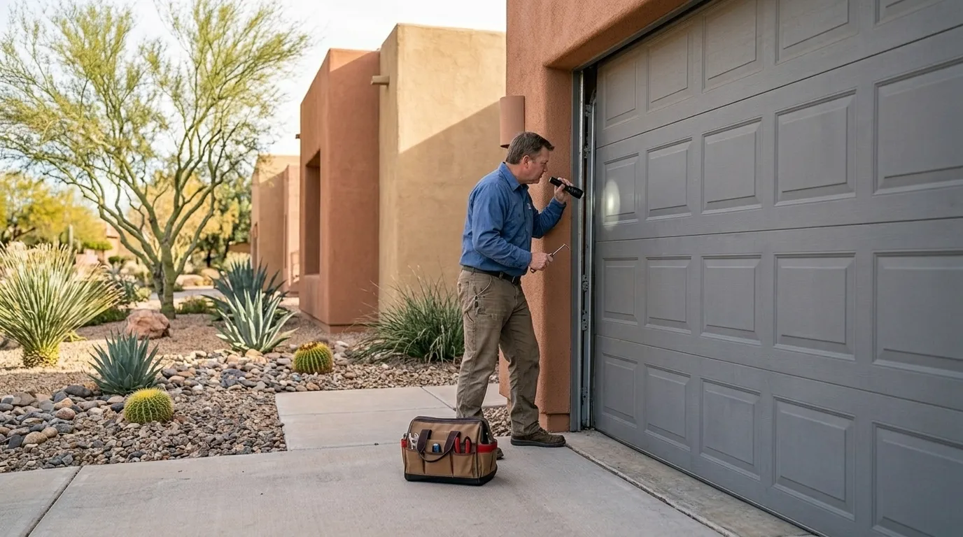 On-site diagnosis - Rockwall garage door service