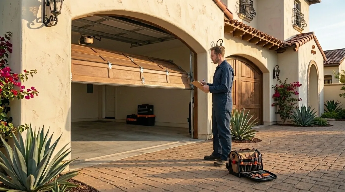 Garage Door Service in Rockwall