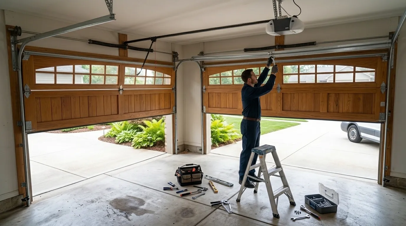 On-site diagnosis - Rockwall garage door service