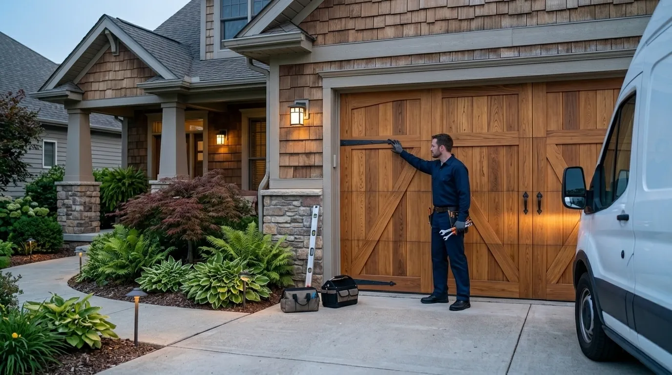 On-site diagnosis - Rockwall garage door service
