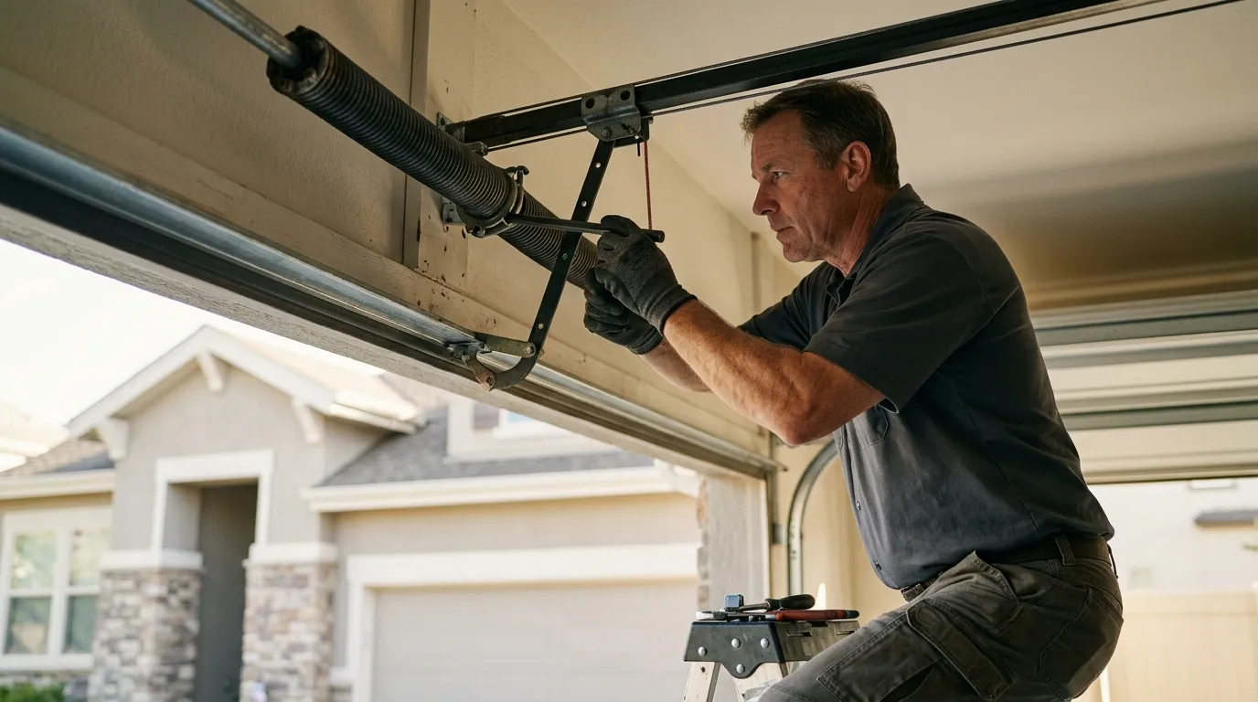 On-site diagnosis - Rockwall garage door service