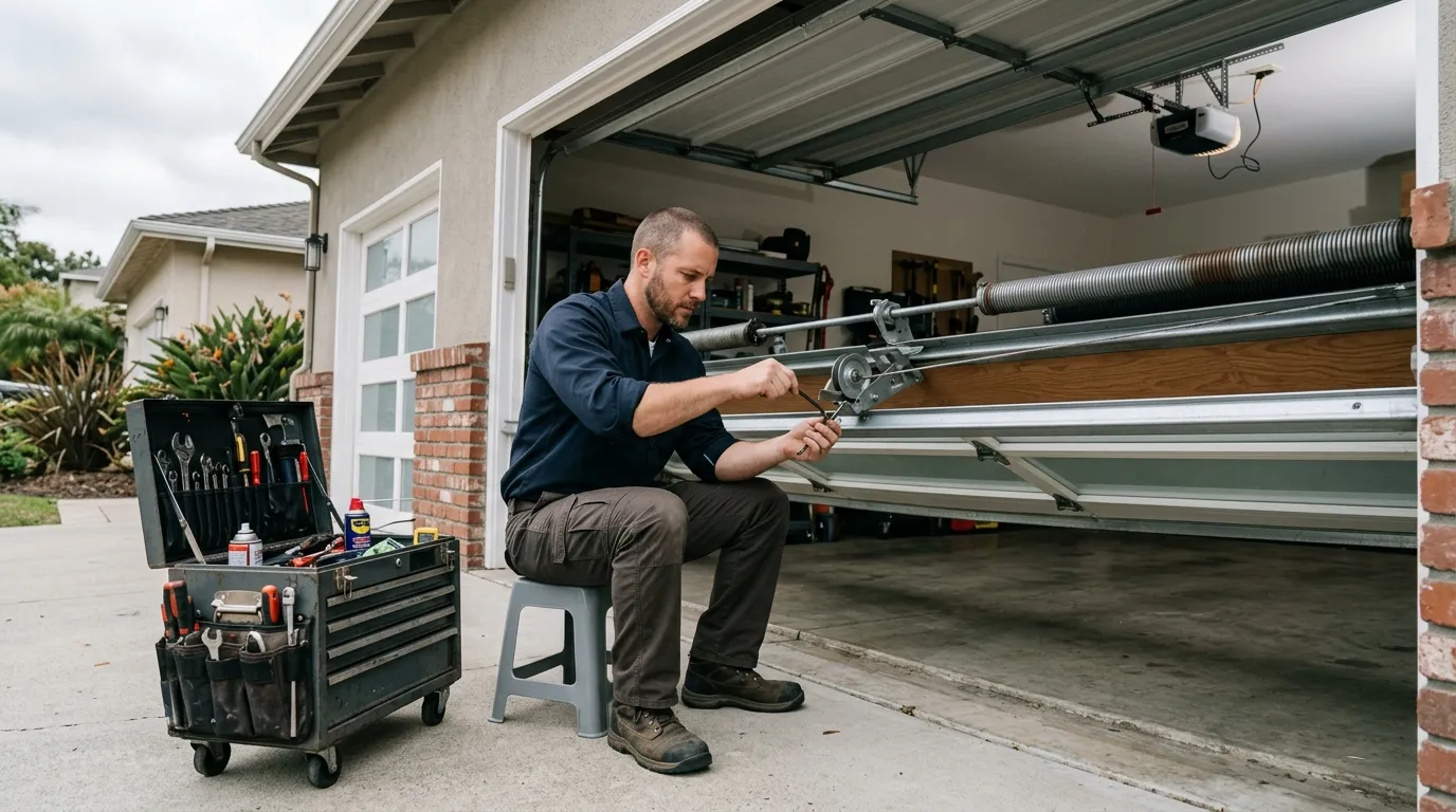 On-site diagnosis - Rockwall garage door service
