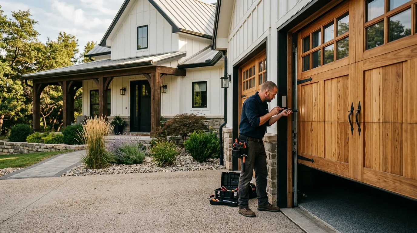 Garage Door Service in Rockwall