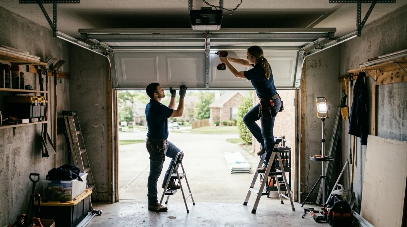 On-site diagnosis - Rockwall garage door service