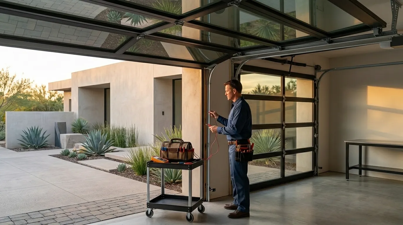 On-site diagnosis - Rockwall garage door service