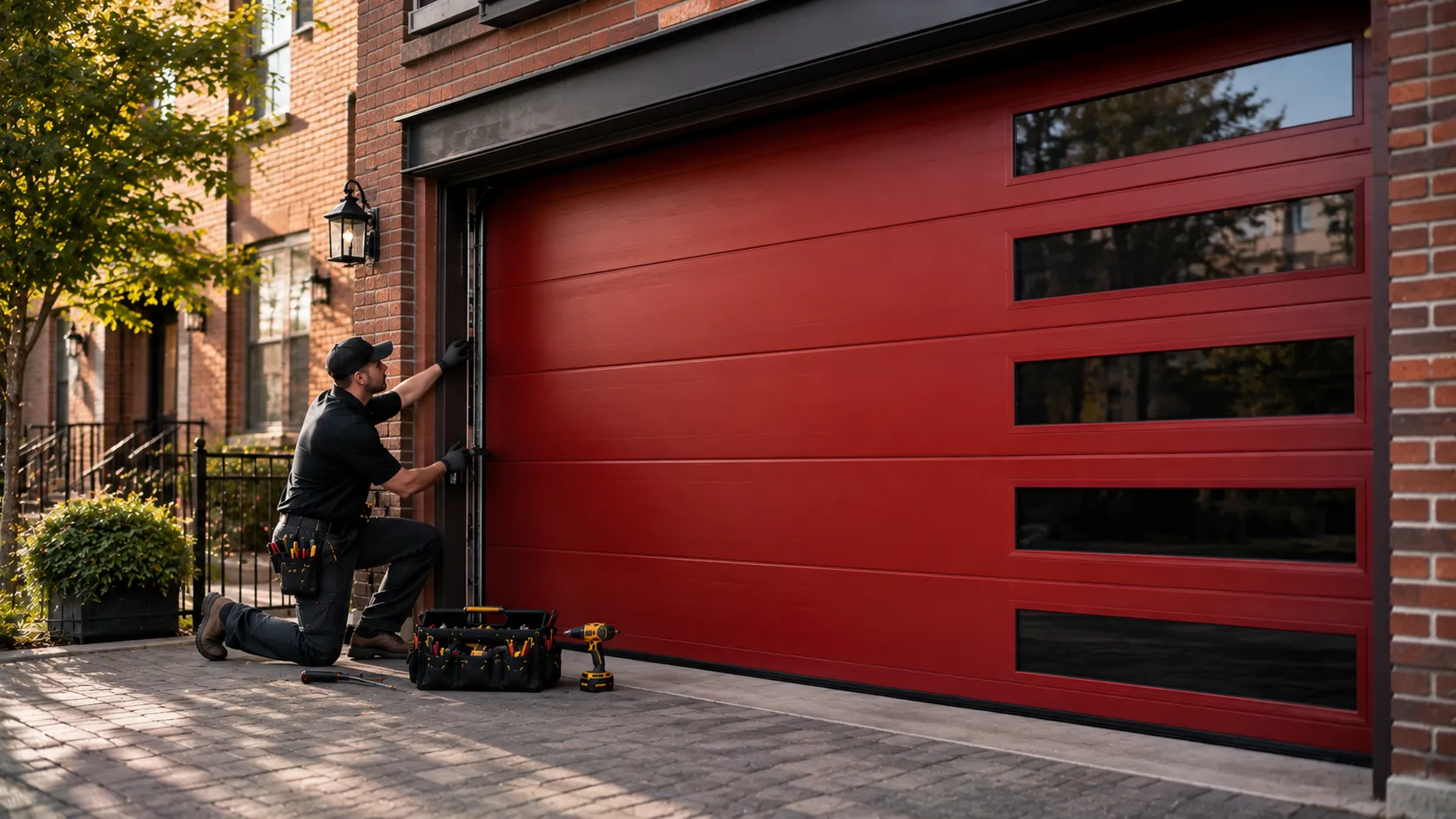 New Garage Door Installation for Heath Homes