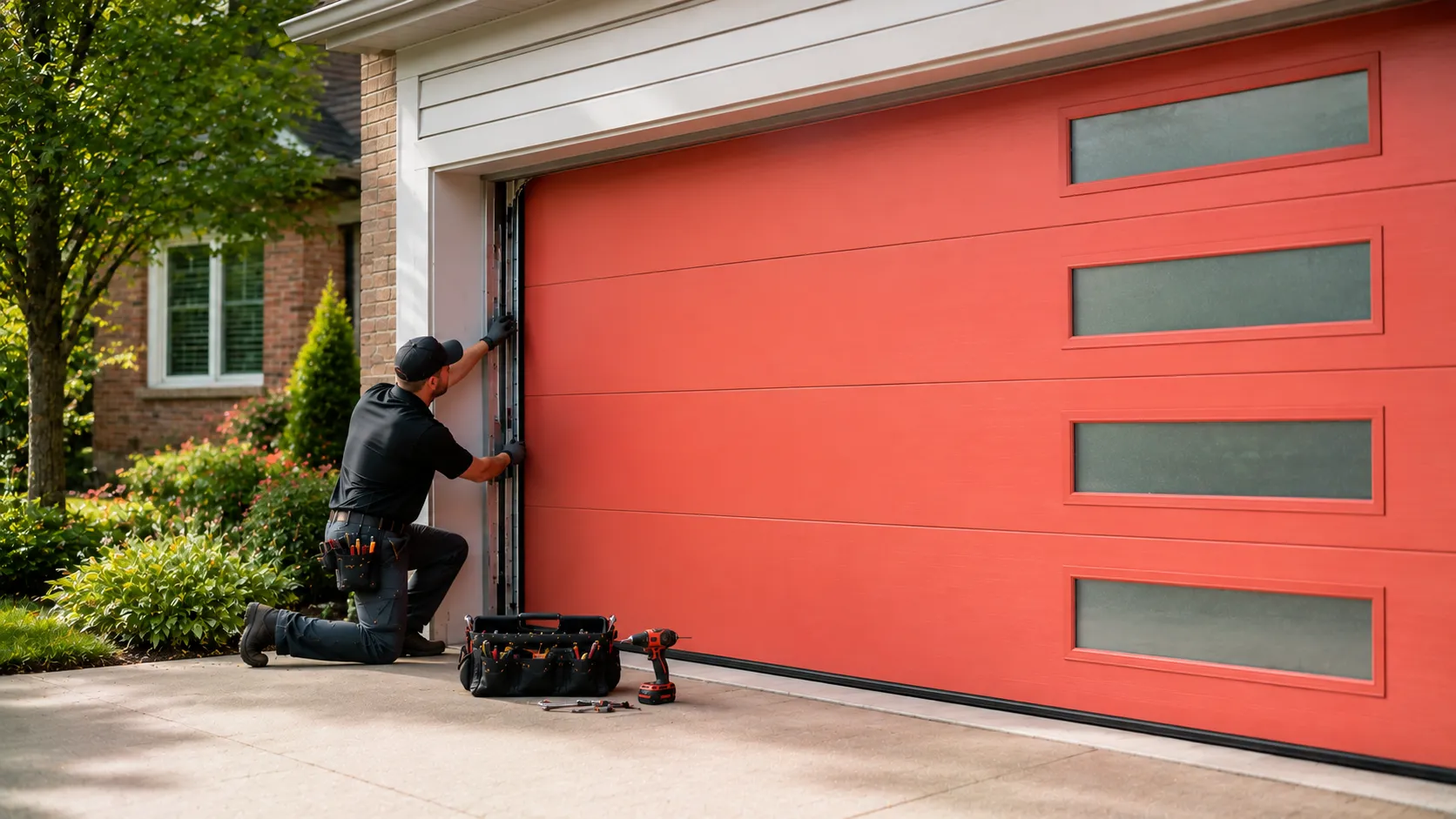 Tell us what’s wrong - Rockwall garage door service