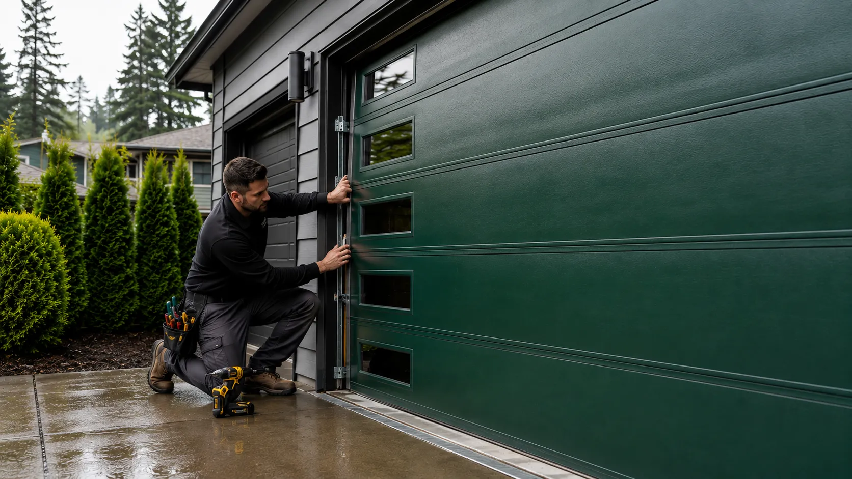 Tell us what’s wrong - Rockwall garage door service