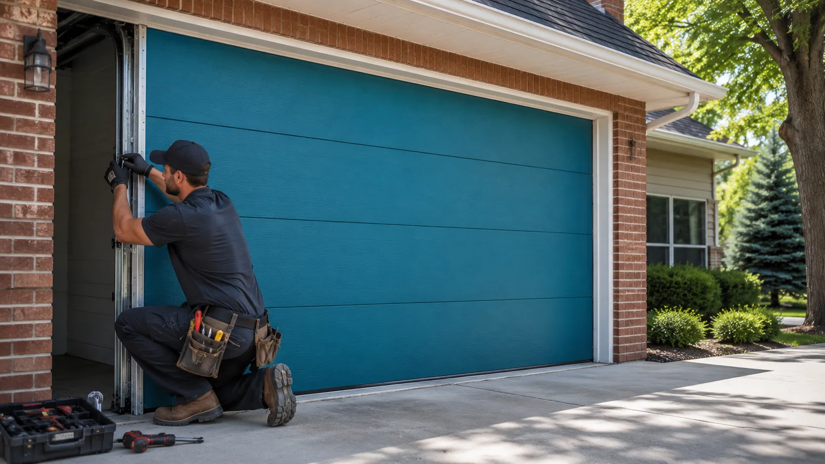 Tell us what’s wrong - Rockwall garage door service