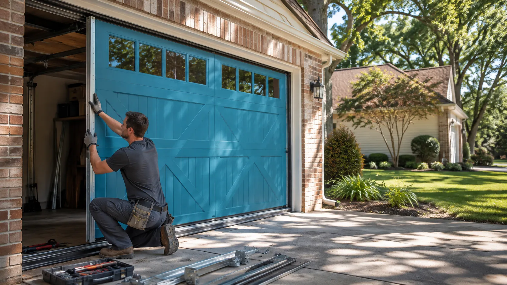 Tell us what’s wrong - Rockwall garage door service